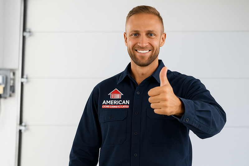 American Garage Door Solutions new garage door installation in Daly City, CA