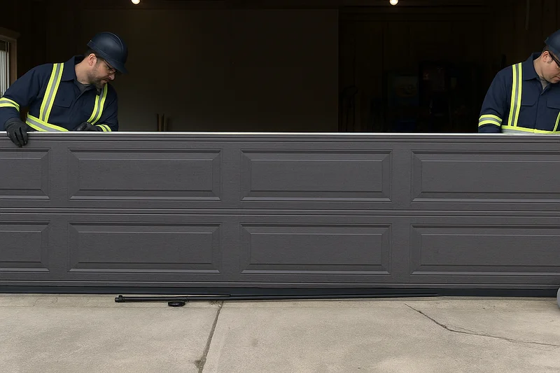 New garage door installation by American Garage Door Solutions in Daly City, CA